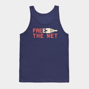 Free the Net Keep the Net Neutral Tank Top